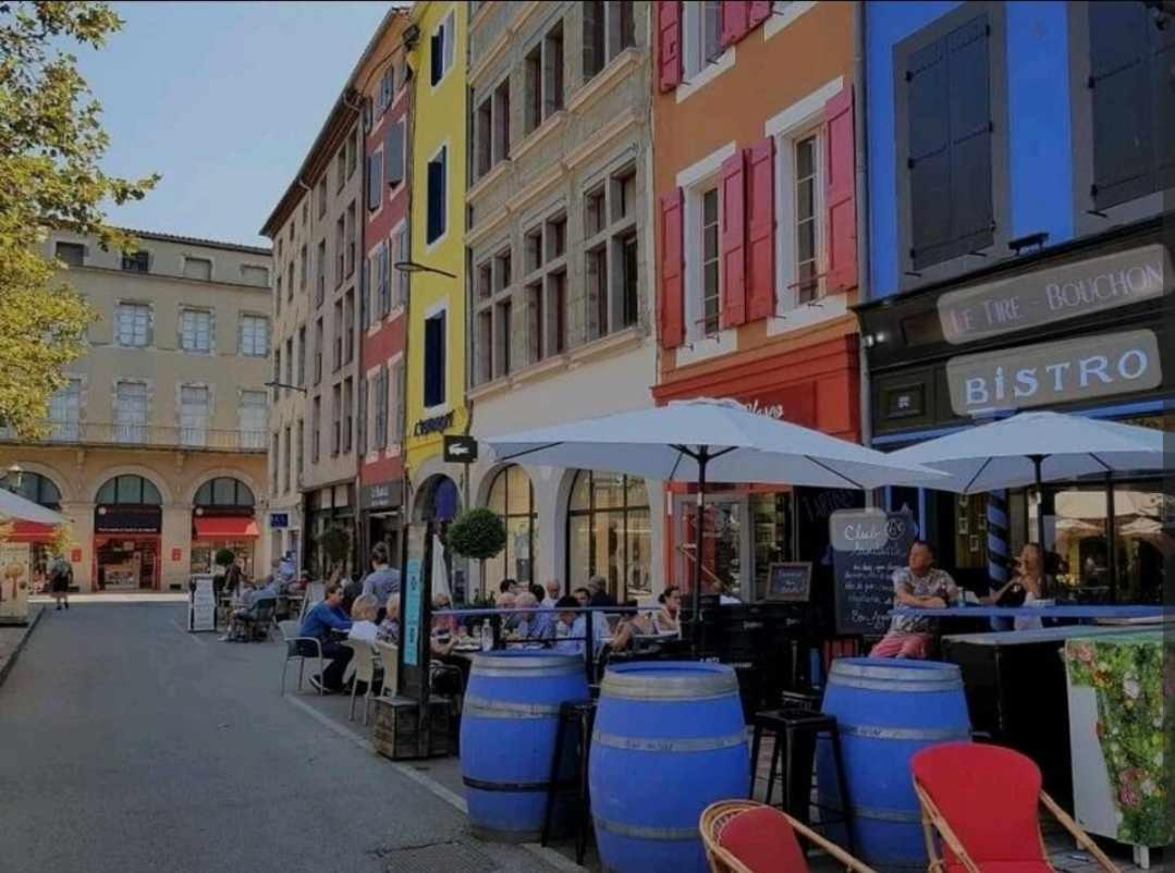 Charmant T3 Avec Terrasse Carcassone Kültér fotó